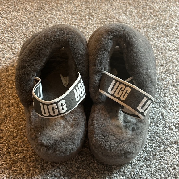 Grey Ugg Slippers - Picture 2 of 2